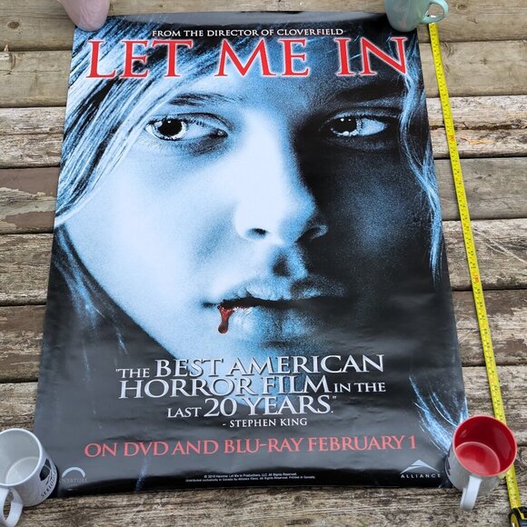 LET ME IN horror movie poster, DVD and Blue ray release promo poster - Picture 2 of 8